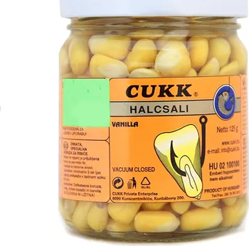 Návnadová surovina Cukk Kukuřice v nálevu 125 g vanilka