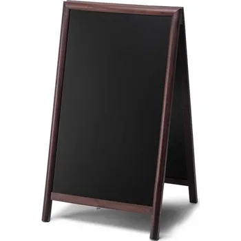 Kancelářský nábytek Dřevěný poutač tmavě hnědý 68x120