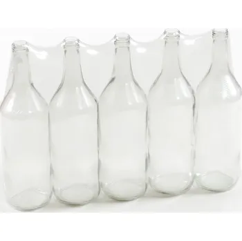 Láhev Láhev 1,0l LIEH (SPIRIT), šroubení, sklo (5ks)