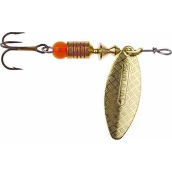 Umělá nástraha Rotační třpytka Mepps Aglia Long Vel.1 4,5g Zlatá