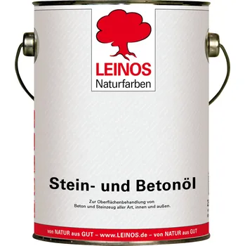 barva na zeď LEINOS naturfarben LEINOS 254 Olej na beton a kámen 2,5 l