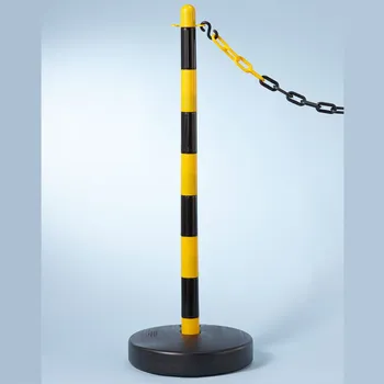 Dopravní zařízení Plastový vymezovací sloupek ŽLUTO / ČERNÝ