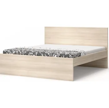 Postel BMB Bruno postel - imitace dřeva Dekor: Akát, Rozměr: 90 x 200 cm, Čelo: 90 cm