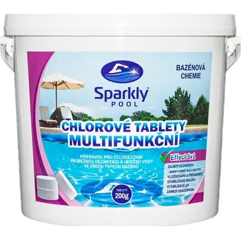 Sparkly POOL Chlorové tablety do bazénu…