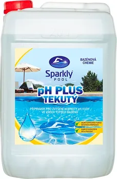 Bazénová chemie SparklyPOOL pH plus tekutý