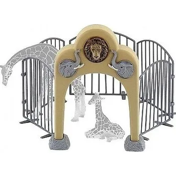 Figurka BULLYLAND 63301 BRÁNA DO ZOO S OHRADOU