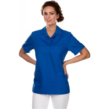 Zdravotnický plášť IREA Halena BLANKA Obvod hrudi: 48 | 102-106 cm, Barva: Středně modrá