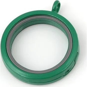 Přívěsek Přívěskynakrk.cz Přívěsek FLOATING MEMORIES zelená otevírací medailonek