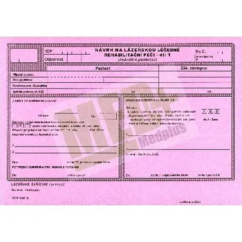 Návrh na lázeňskou péči – NCR