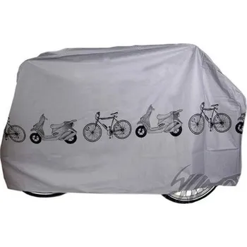 Plachta na motorové vozidlo Plachta na kolo (stříbrná) - Velikost: XL