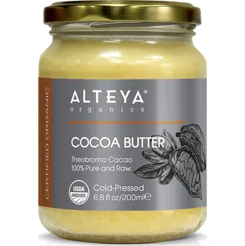 Kosmetika Kakaové máslo 100% Alteya Organics 200 ml