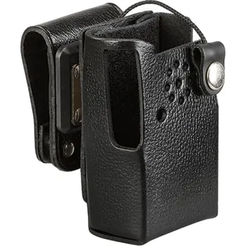 Vysílačka AAM03X514 Kožené pouzdro na opasek s otočným okem, Motorola EVX/VX-261 (pro baterie s vyšší kapacitou)