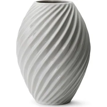 Váza Morso, Porcelánová váza River White, 21 cm | bílá