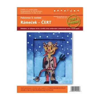 kreativní sada Rámeček - Čert