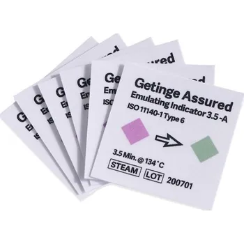 UV sterilizátor Test sterilizace, pára, multiparametrový, Getinge, tř. 6, samolepící, 250 ks