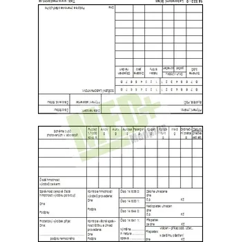 Tiskopis Laboratorní štítek, 100 ks v balení