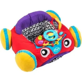Hračka pro nejmenší Playgro Baby auto se zvukem, modrý volant