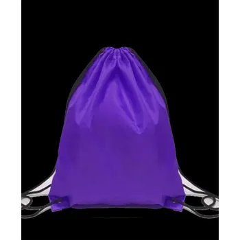 Sportovní vak Bavlissimo Sportovní vak na záda 42 x 34 cm coulour and size: Fialová