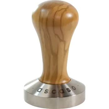Ascaso tamper, 58mm, plochý, oliva