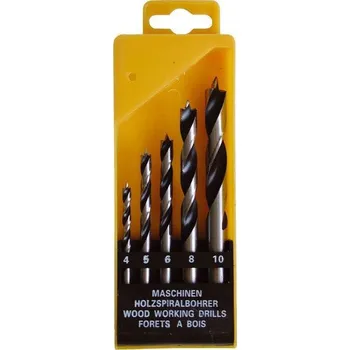 Příslušenství k nářadí Vrtáky do dřeva 4 - 10mm 5ks