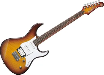 Elektrická kytara Yamaha Pacifica 212V FM hnědá/bílá
