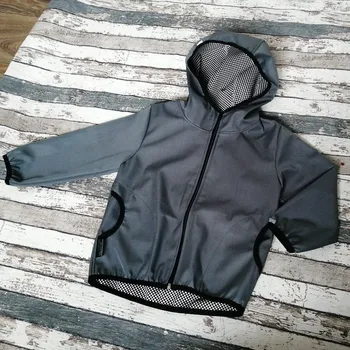 Softshellová bunda Yháček LONG, podzim, světle šedá, vel. 128 Velikost: 128