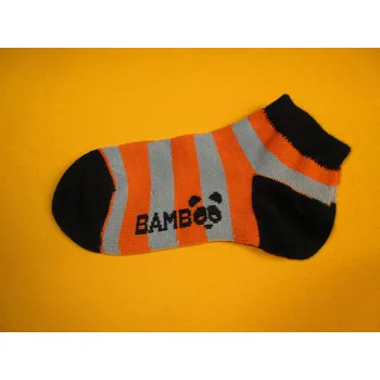 Trepon, ČR Nízké bambusové ponožky Kubík Barva: oranžová, Velikost: 16-18 (24-27)
