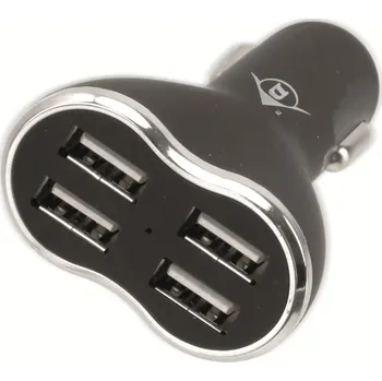 DUNLOP USB NABÍJEČKA DO AUTA 4X USB