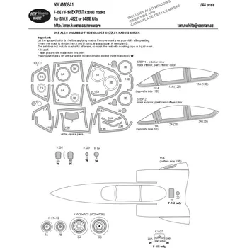 Plastikový model 1/48 Mask F-15 E/I EXPERT (GWH L4822/16)