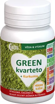 Přírodní produkt Astina Pharm Green kvarteto s kurkumou 180 tbl.