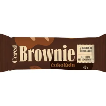 Cerea Brownie 40 g, čokoláda Cerea Brownie 40 g, čokoláda
