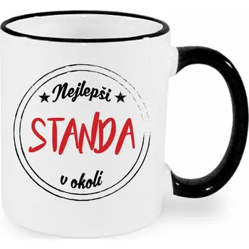 Hrnek - Nejlepší Standa v okolí Barva: Černá