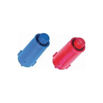 Zátka montážní 3/4 - modrá, červená (dlouhá), zátky červená 3/4