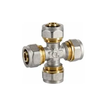 Fitinka Čtverník 16 mm - kříž šroubovací