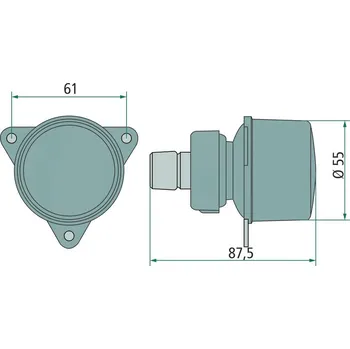 Směrový světlomet Hella Směrové světlo pro Fendt, přední, G931901020130