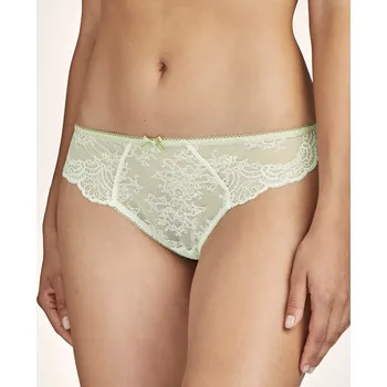 Souprava dámského spodního prádla Tanga AUBADE (OG26-14), Velikost L, Barva zelená