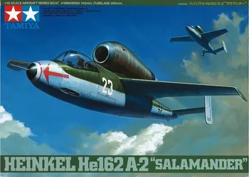 Plastikový model Tamiya Heinkel He162 A-2 "Salamander" 1:48