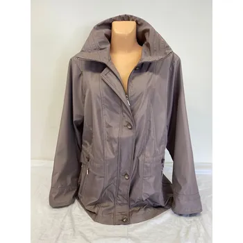 Dámská parka damské bundy, Barva Béžová, Velikost XXL50, Materiál 100% Polyester