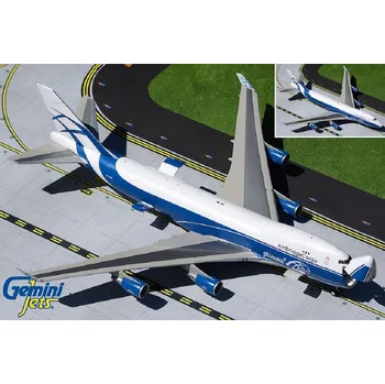 Plastikový model Gemini - Boeing B747-4HAF(ER), dopravce AirBridgeCargo "2010s" colors, Rusko, 1/200