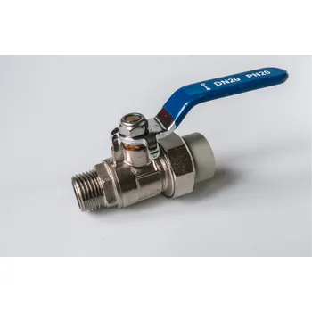 Instalatérský materiál DONSEN PPR kulový kohout s vnějším závitem PN20 Redukce: 25 x 3/4”