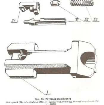Sa58 CZ858 Tactical Opěrka vytahovače