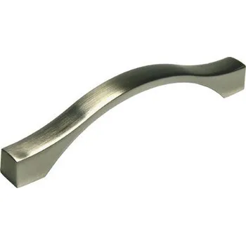 Nábytkové kování Úchytka AMÉLIE 96mm - Ni (NIKL) broušený