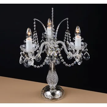 Lampička Stolní lampa LLCH03–CRYSTAL-TLS, Varianta Zlatá