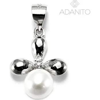Přívěsek Stříbrný přívěsek s perlou