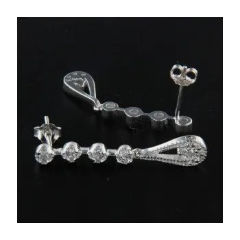 Náušnice Stříbrné náušnice na puzetu