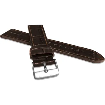 Řemínek na hodinky Kožený řemínek na hodinky Croco Top Grain