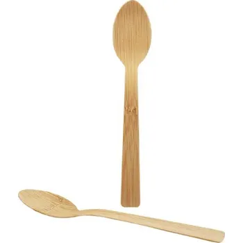 Jednorázové nádobí Lžíce bambusová 17cm/ 50ks