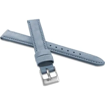 Řemínek na hodinky Kožený řemínek na hodinky z jemného nubuku
