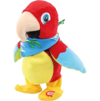 plyšák MLUVÍCÍ a CHODÍCÍ PAPOUŠEK