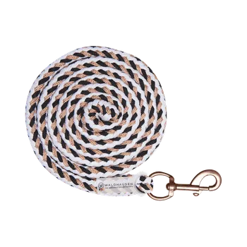 Vybavení pro koně Waldhausen Luxusní vodítko Rosegold Karabina: Klasická